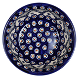 Bowl, Round, 7.75" in "Fancy Peacock" by Manufaktura | M085U-54R