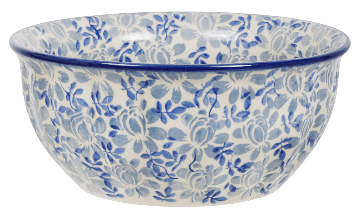 Bowl, Round, 7.75" in "English Blue" by Manufaktura | M085U-AS53