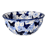 Bowl, Round, 7.75" in "Blue Butterfly" by Manufaktura | M085U-AS58