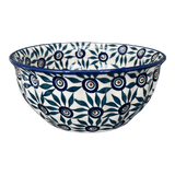 Bowl, Round, 7.75" in "Peacock Parade" by Manufaktura | M085U-AS60