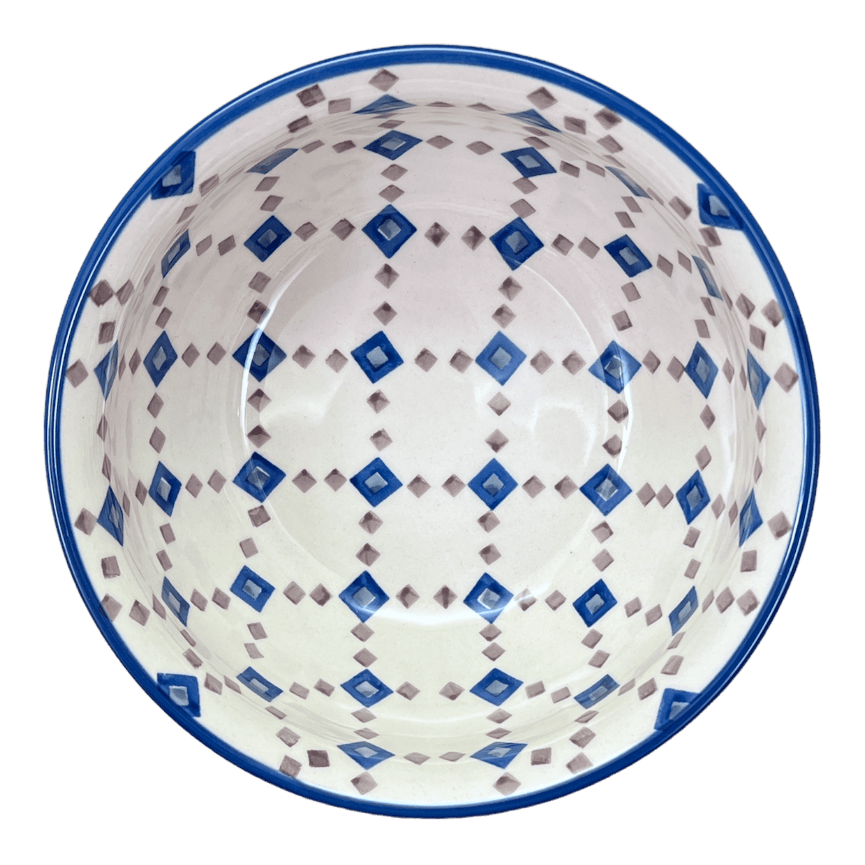 Bowl, Round, 7.75" in "Diamond Quilt" by Manufaktura | M085U-AS67