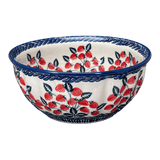 Bowl, Round, 7.75" in "Fresh Strawberries" by Manufaktura | M085U-AS70