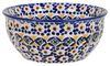 Polish Pottery 7.75" Bowl (Kaleidoscope) | M085U-ASR at PolishPotteryOutlet.com