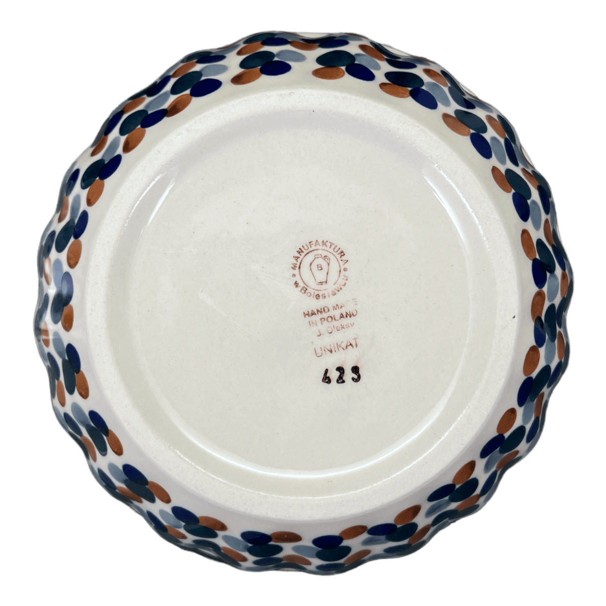 Bowl, Round, 7.75" in "Fall Confetti" by Manufaktura | M085U-BM01