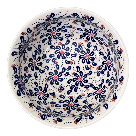 Bowl, Round, 7.75" in "Floral Fireworks" by Manufaktura | M085U-BSAS