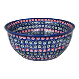 Bowl, Round, 7.75" in "Rings of Flowers" by Manufaktura | M085U-DH17