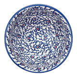 Bowl, Round, 7.75" in "Blue Canopy" by Manufaktura | M085U-IS04