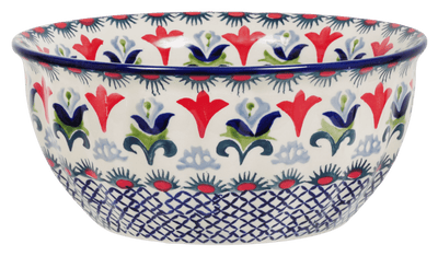 Polish Pottery - Muffin Pan - Scandinavian Scarlet - The Polish Pottery  Outlet