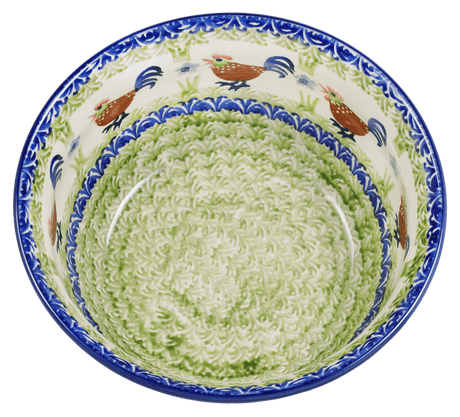 Bowl, Round, 7.75" in "Chicken Dance" by Manufaktura | M085U-P320