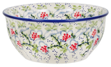 Bowl, Round, 7.75" in "Flowers & Lace" by Manufaktura | M085U-P372