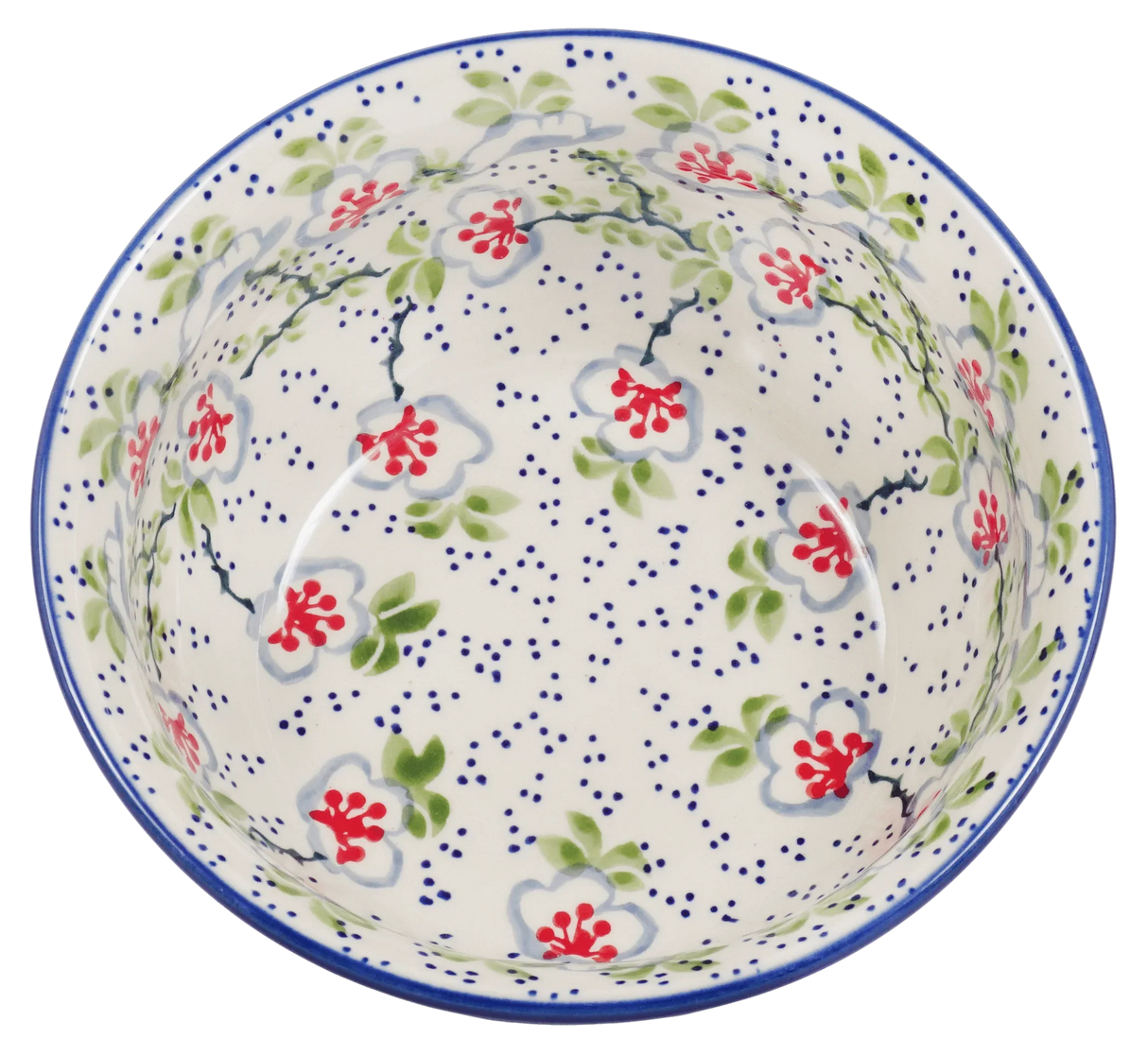 Bowl, Round, 7.75" in "Flowers & Lace" by Manufaktura | M085U-P372