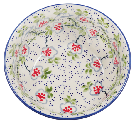 Bowl, Round, 7.75" in "Flowers & Lace" by Manufaktura | M085U-P372