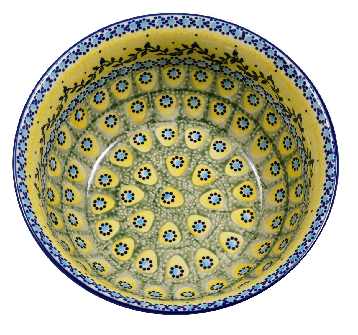 Bowl, Round, 9" Bowl in "Sunnyside Up" by Manufaktura | M086S-GAJ