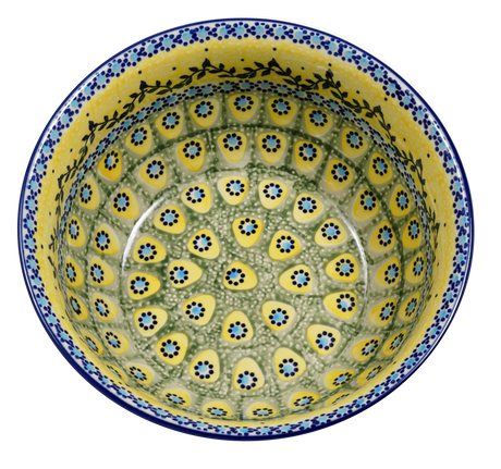 Bowl, Round, 9" Bowl in "Sunnyside Up" by Manufaktura | M086S-GAJ