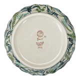 Bowl, Round, 9" Bowl in "Scattered Ferns" by Manufaktura | M086S-GZ39