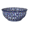 Polish Pottery 9" Bowl (Field of Daisies) | M086S-S001 at PolishPotteryOutlet.com
