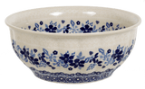 Bowl, Round, 9" Bowl in "Duet in Blue & White" by Manufaktura | M086S-SB04