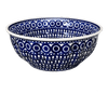 Polish Pottery 9" Bowl (Gothic) | M086T-13 at PolishPotteryOutlet.com