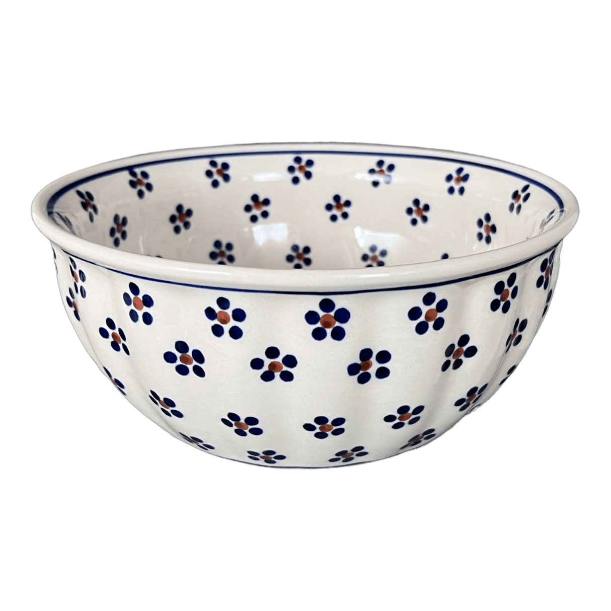 Bowl, Round, 9" Bowl in "Petite Floral" by Manufaktura | M086T-64