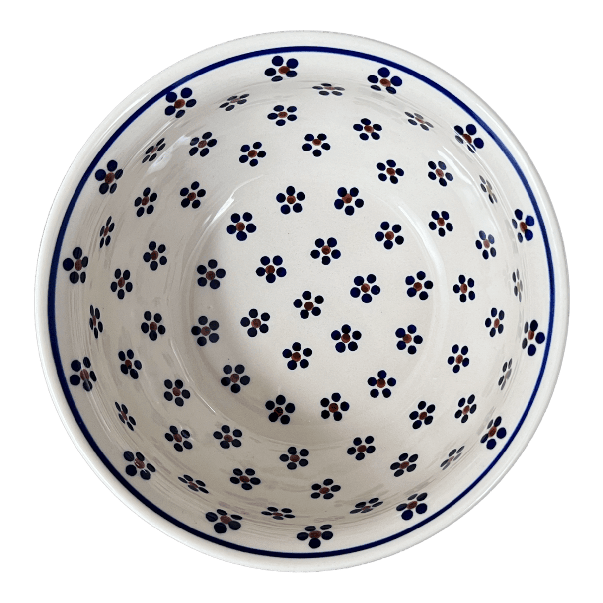 Bowl, Round, 9" Bowl in "Petite Floral" by Manufaktura | M086T-64