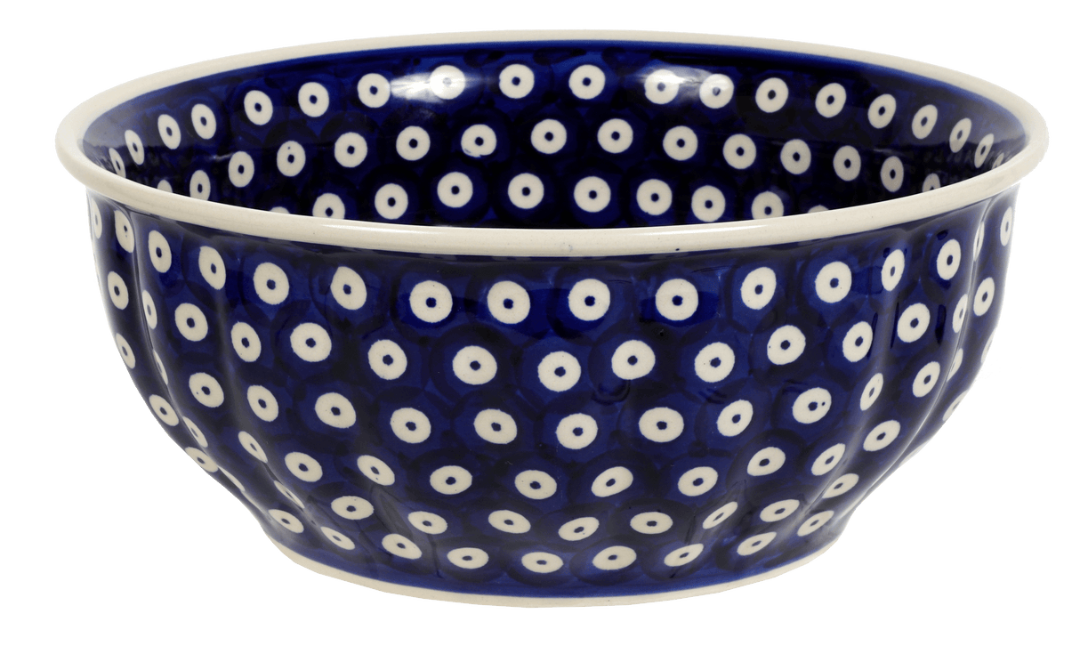 Bowl, Round, 9" Bowl in "Dot to Dot" by Manufaktura | M086T-70A