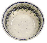 Bowl, Round, 9" Bowl in "Splash of Blue" by Manufaktura | M086T-DPPZ