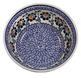 Bowl, Round, 9" Bowl in "Simple Symmetry" by Manufaktura | M086T-GCR