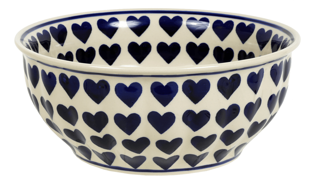 Bowl, Round, 9" Bowl in "Whole Hearted" by Manufaktura | M086T-SEDU