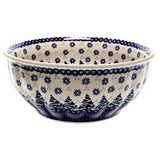 Bowl, Round, 9" Bowl in "Snowy Pines" by Manufaktura | M086T-U22