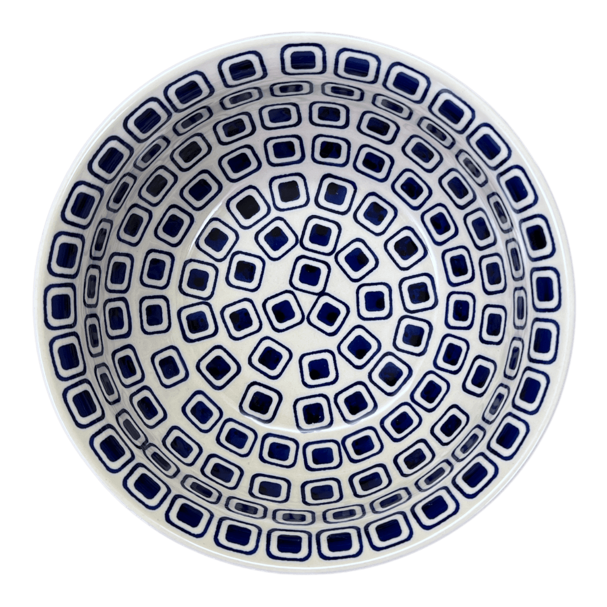 Bowl, Round, 9" Bowl in "Navy Retro" by Manufaktura | M086U-601A