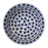 Bowl, Round, 9" Bowl in "Navy Retro" by Manufaktura | M086U-601A