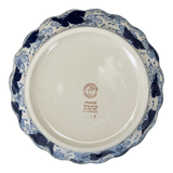 Bowl, Round, 9" Bowl in "Blue Butterfly" by Manufaktura | M086U-AS58