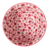 Bowl, Round, 9" Bowl in "Scarlet Daisy" by Manufaktura | M086U-AS73