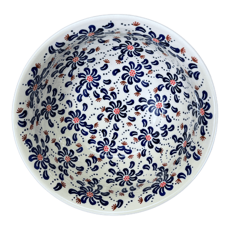 Bowl, Round, 9" Bowl in "Floral Fireworks" by Manufaktura | M086U-BSAS
