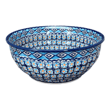 Bowl, Round, 9" Bowl in "Blue Diamond" by Manufaktura | M086U-DHR