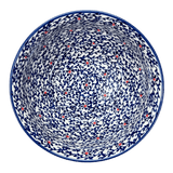 Bowl, Round, 9" Bowl in "Blue Canopy" by Manufaktura | M086U-IS04