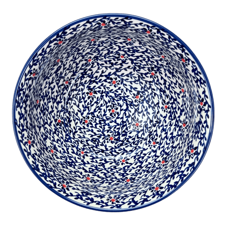 Bowl, Round, 9" Bowl in "Blue Canopy" by Manufaktura | M086U-IS04