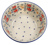 Bowl, Round, 9" Bowl in "Fresh Flowers" by Manufaktura | M086U-MS02