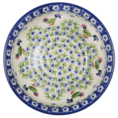 Bowl, Round, 9" Bowl in "Rise & Shine" by Manufaktura | M086U-P319