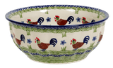 Bowl, Round, 9" Bowl in "Chicken Dance" by Manufaktura | M086U-P320