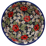 Bowl, Round, 11" in "Poppies & Posies" by Manufaktura | M087S-IM02