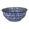 Polish Pottery 11" Bowl (Field of Daisies) | M087S-S001 at PolishPotteryOutlet.com