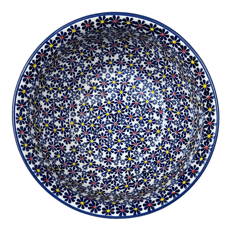 Bowl, Round, 11" in "Field of Daisies" by Manufaktura | M087S-S001