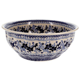 Bowl, Round, 11" in "Duet in Blue" by Manufaktura | M087S-SB01