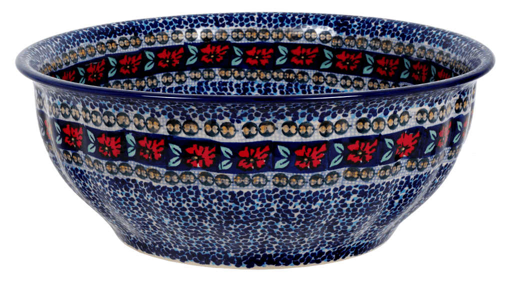 Polish Pottery Large Serving and Mixing Bowls: 10-15" at PolishPotteryOutlet.com