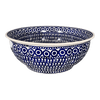 Polish Pottery 11" Bowl (Gothic) | M087T-13 at PolishPotteryOutlet.com