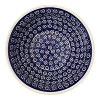 A picture of a Polish Pottery Bowl, Round, 11" in "" by Manufaktura | M087T-2 as shown at PolishPotteryOutlet.com/products/11-bowl-2-m087t-2