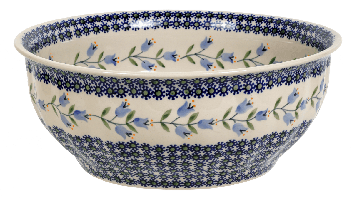 Bowl, Round, 11" in "Lily of the Valley" by Manufaktura | M087T-ASD