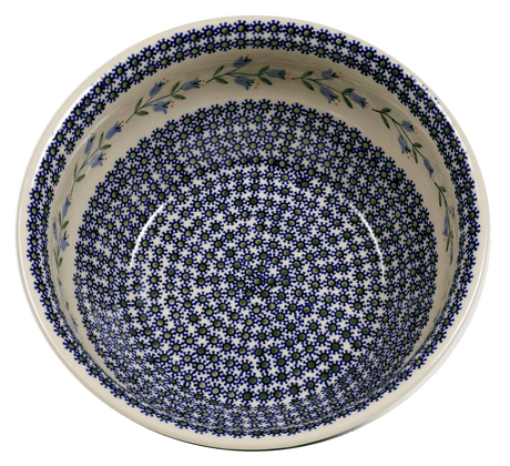 Bowl, Round, 11" in "Lily of the Valley" by Manufaktura | M087T-ASD