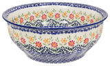 Bowl, Round, 11" in "Flower Power" by Manufaktura | M087T-JS14